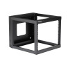 StarTech.com "8U Hinged Open Frame Wall Mount Network Rack - 4-Post 22