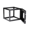 StarTech.com "8U Hinged Open Frame Wall Mount Network Rack - 4-Post 22
