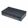 Switch Kvm De 4 Puertos Displayport - 4K 60HZ | APLIUM