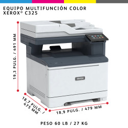 Xerox C325 A4 33PPM Wireless Duplex COPY/PRINT/SCAN/FAX PS3 | APLIUM