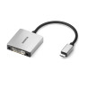 Marmitek - Adaptador de vídeo - 24 pin USB-C (M) a DVI-I (H) | APLIUM