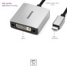 Marmitek - Adaptador de vídeo - 24 pin USB-C (M) a DVI-I (H) | APLIUM