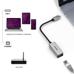 marmitek - Adaptador de red - USB-C 3.1 - Gigabit Ethernet x | APLIUM