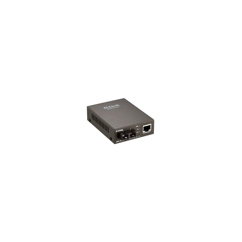 D-Link DMC F02SC - Conversor de soportes de fibra - 100Mb LA | APLIUM