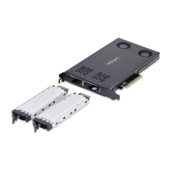 StarTech.com 2M2-REMOVABLE-PCIE - Dual M.2 Nvme SSD To Pcie | APLIUM
