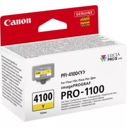 Ink PFI-4100 Y Yellow Ink Tank | APLIUM