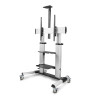 StarTech.com Rolling TV Cart/Stand On Wheels, Up to 100inch/ | APLIUM