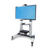 StarTech.com Rolling TV Cart/Stand On Wheels, Up to 100inch/ | APLIUM
