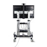 StarTech.com Rolling TV Cart/Stand On Wheels, Up to 100inch/ | APLIUM