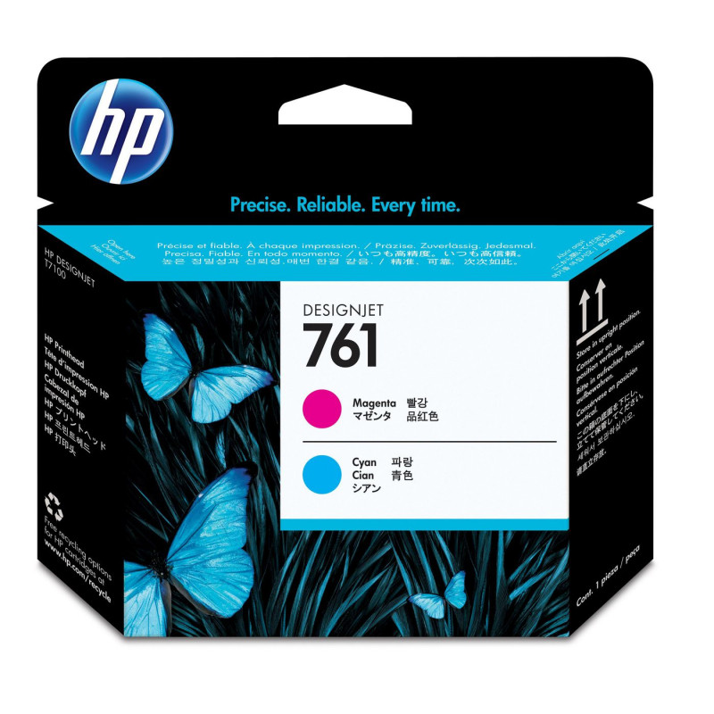 CH646A - HP 761 - Cián, magenta - cabezal de impresión | APLIUM