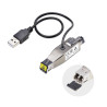 Gigabit Fiber To RJ45 Ethernet Media Converter Dongle SMF/MM | APLIUM