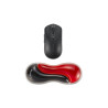 Slim Duo Gel MOUSE/TRACKBALL Wrist Rest - Red | APLIUM
