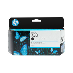 HP Ink/HP 738 130-ml Black DesignJet Ink