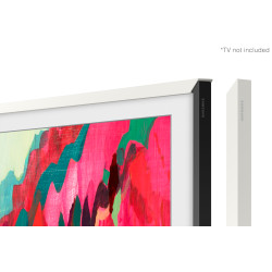 75" Customisable Frame White