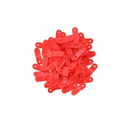 Clip Closure Kit, Red