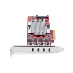 Tarjeta Pcie Usb-c De 4 Puertos - USB Tipo C 10GB Taa | APLIUM