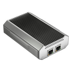 Qnap QNA-UC10G2T - USB 4 Type-c To 2 X 10GBASE-T Network | APLIUM