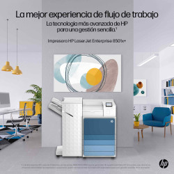 HP LaserJet Enterprise 8501x+ - Impresora - B/N - a dos cara | APLIUM