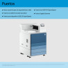 HP LaserJet Enterprise 8501x - Impresora - B/N - a dos caras | APLIUM