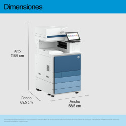 HP LaserJet Enterprise Flow MFP 8801z - Impresora multifunci | APLIUM