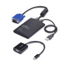 Adaptador Crash Cart USB A VGA/ Mini Displayport - Kvm | APLIUM