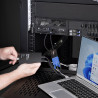 Adaptador Crash Cart USB A VGA/ Mini Displayport - Kvm | APLIUM