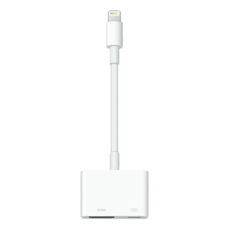 Apple Adaptador de conector Lightning a AV digital - Cable L | APLIUM