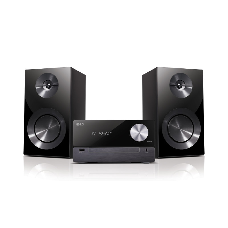 LG CM2460 - Sistema micro - 100 vatios (Total) - negro | APLIUM