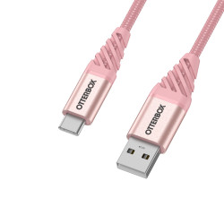 Premium Cable USB A-C 1M Rose Gold