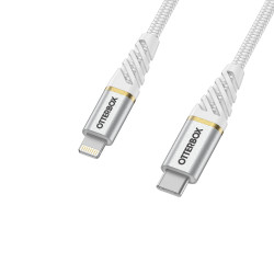 Premium Cable USB C-Lightning 1M White
