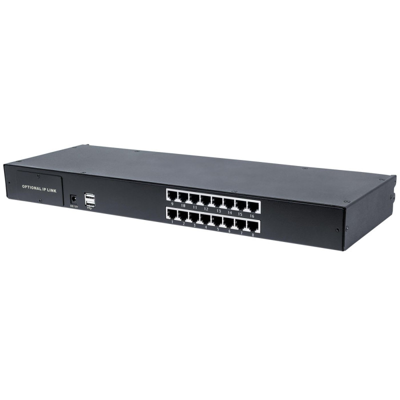 Modular 16-Port Cat5 Vga Kvm