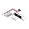 Secure 4-PORT Dual-monitor Kvm Niap 4.0 Cac Us Built | APLIUM