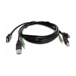 3M HDMI Kvm Cable - USB 2.0 3.5MM Audio Taa | APLIUM