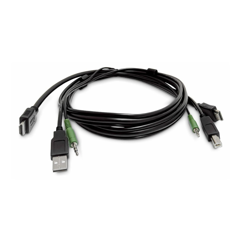 3M HDMI Kvm Cable - USB 2.0 3.5MM Audio Taa | APLIUM