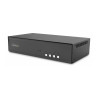 Secure 4-PORT Dual-monitor Kvm DVI Niap 4.0 Cac Us Built | APLIUM