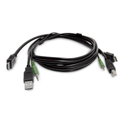 1.8M HDMI Kvm Cable - USB 2.0 3.5MM Audio | APLIUM