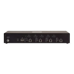 Secure 4-PORT Displayport Kvm Niap 4.0 Made In The Usa | APLIUM