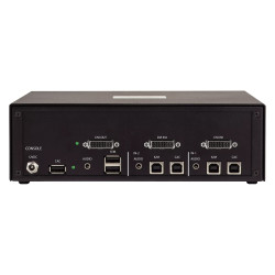 Secure 2-PORT DVI Kvm Switch Niap 4.0 Cac Us Built | APLIUM