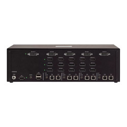 Secure 4-PORT Quad-monitor Kvm Niap 4.0 Cac Us Built | APLIUM