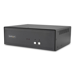 StarTech.com - Conmutador KVM - seguro - 2 x KVM port(s) - 1 usuario l