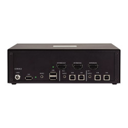 Secure 2-PORT Kvm HDMI/DP - Niap 4.0 Cac Us Built | APLIUM
