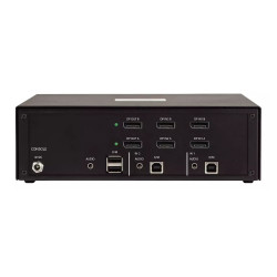 Secure 2-PORT Dual-monitor Kvm Displayport Niap 4.0 Us Built | APLIUM