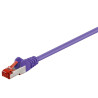 F/UTP CAT6 0.25m Purple PVC