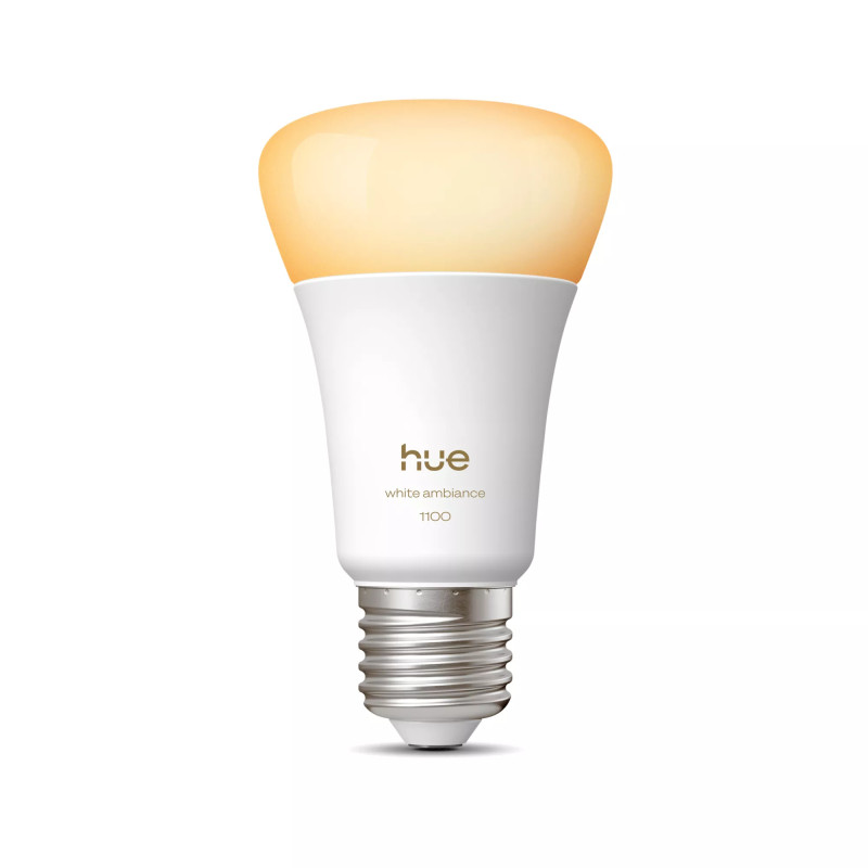 Philips Hue White ambiance 1100 - Bombilla LED - forma: A19 - E27 - 8.