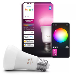 Philips Hue White and Color Ambiance 1100 - Bombilla LED - forma: A19