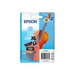 Epson 250XL - 10 ml - XL - cián claro - original - blíster - cartucho