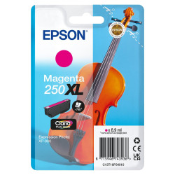 Epson 250XL - 8.9 ml - XL - magenta - original - blíster - cartucho de