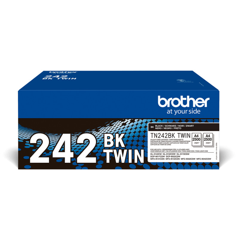 Toner/TN242BKTWIN Black 2x2500p