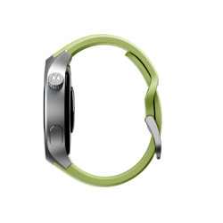 Motorola Moto Watch - Matte silver - reloj inteligente con banda - sil