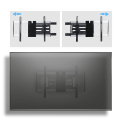 Soporte Vesa De Pared Ultra Delgado Para Tv Hasta 65 - Taa | APLIUM